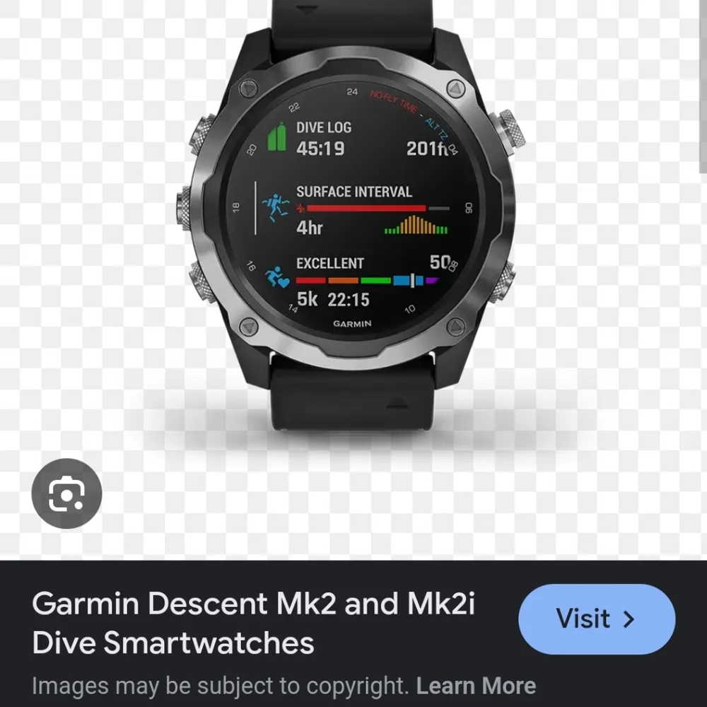 Like new Garmin MK2i 51mm